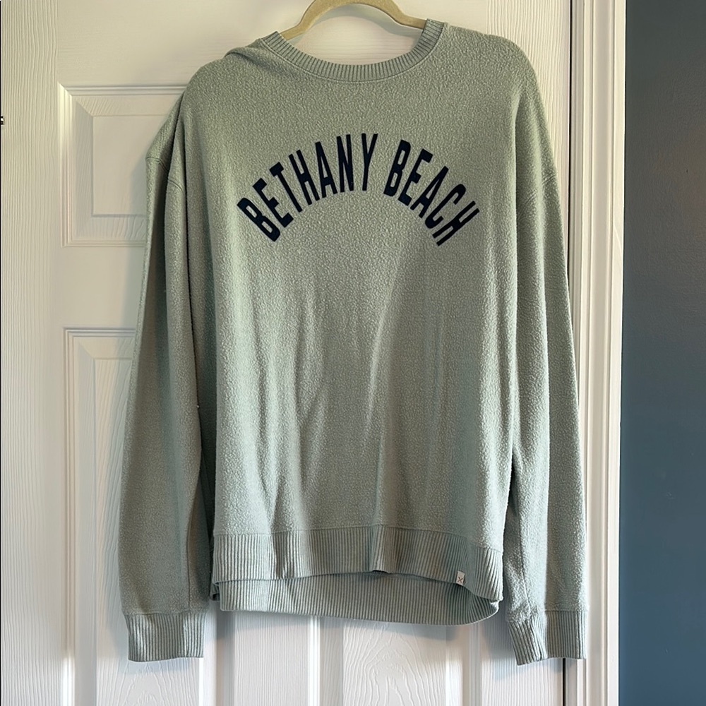 Super Soft Sage Green Crewneck Sweater